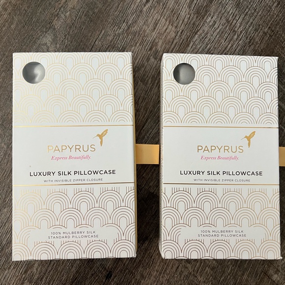 Papyrus Mulberry Silk Standard Pillowcase- Set of 2 - Picture 1 of 5
